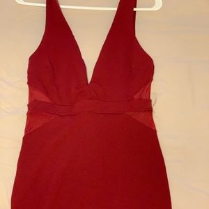 Red formal Dress